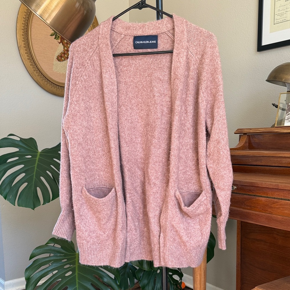 Calvin Klein Women's Blush Cardigan